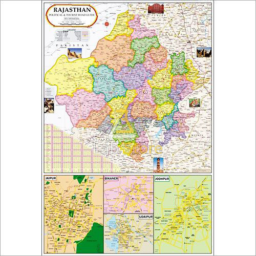 Rajasthan Political Map Chart